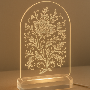 LAMPU TIDUR LED AKRILIK 3D